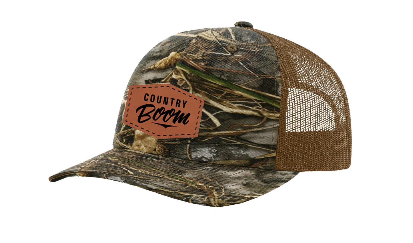 2425-23 CB Patch Snapback Trucker Cap