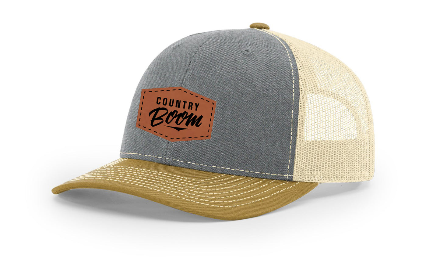 2425-23 CB Patch Snapback Trucker Cap