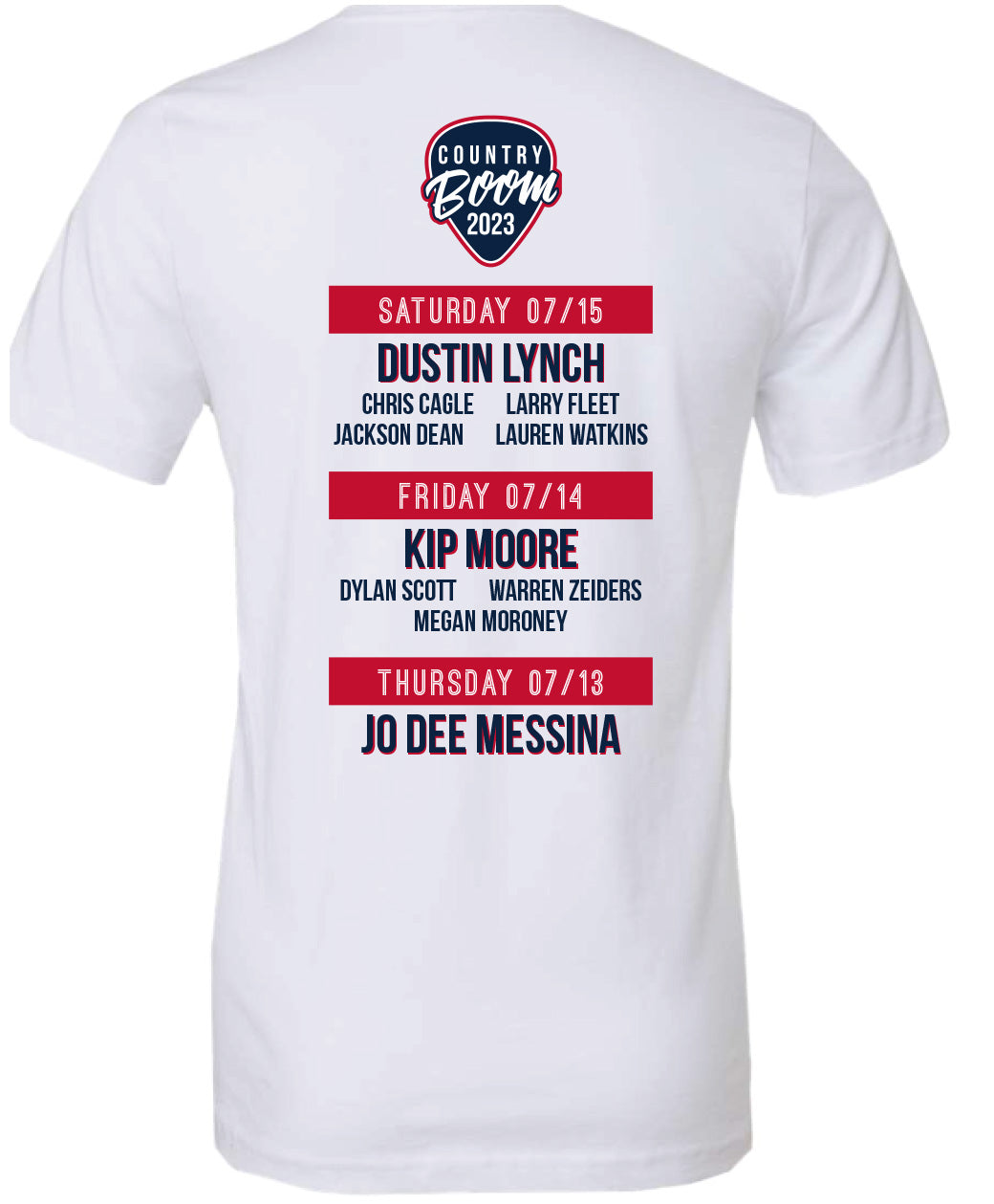 D223 Discontinued CB 2023 Line-Up SS T-Shirt