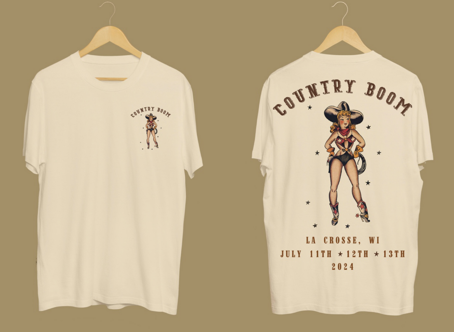 CB Saloon Girl T-shirt
