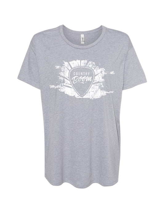 105 - CB Ladies Distressed Flow SS T-Shirt